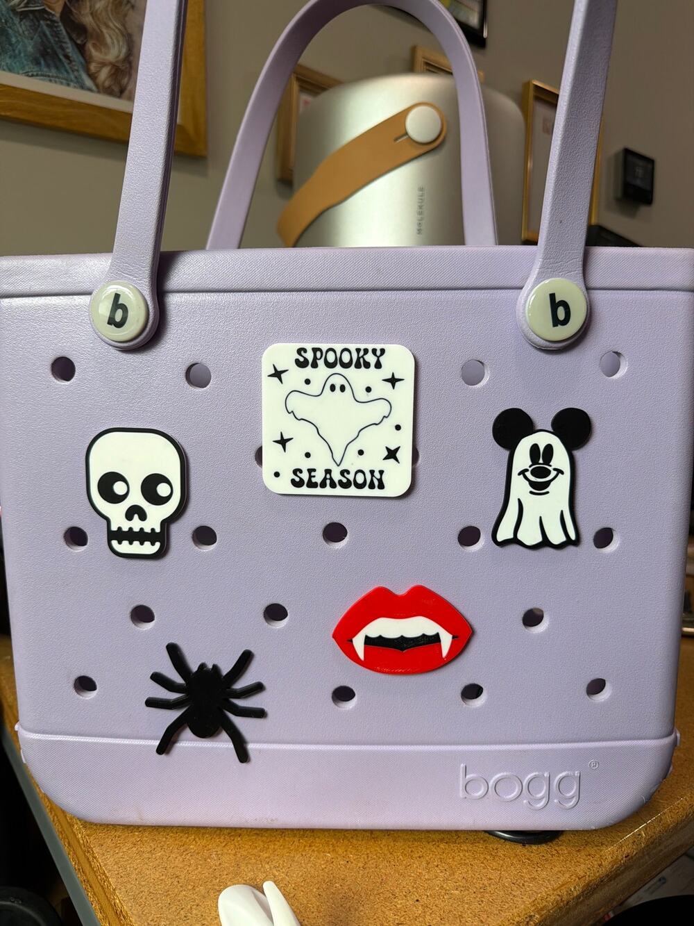 Lot of 5 Slightly Imperfect Halloween Bogg Bag Charms